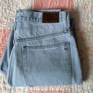 Madewell Straight Leg High Rise Jeans